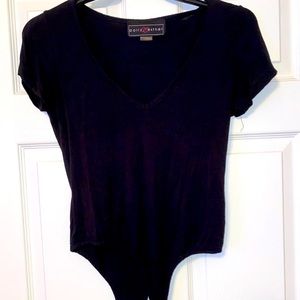 Back low cut body suit